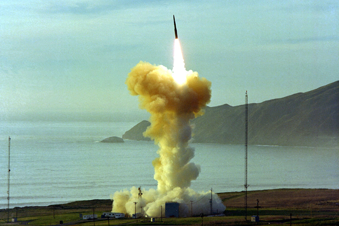Tên lửa đạn đạo liên lục địa Minuteman III phóng thử