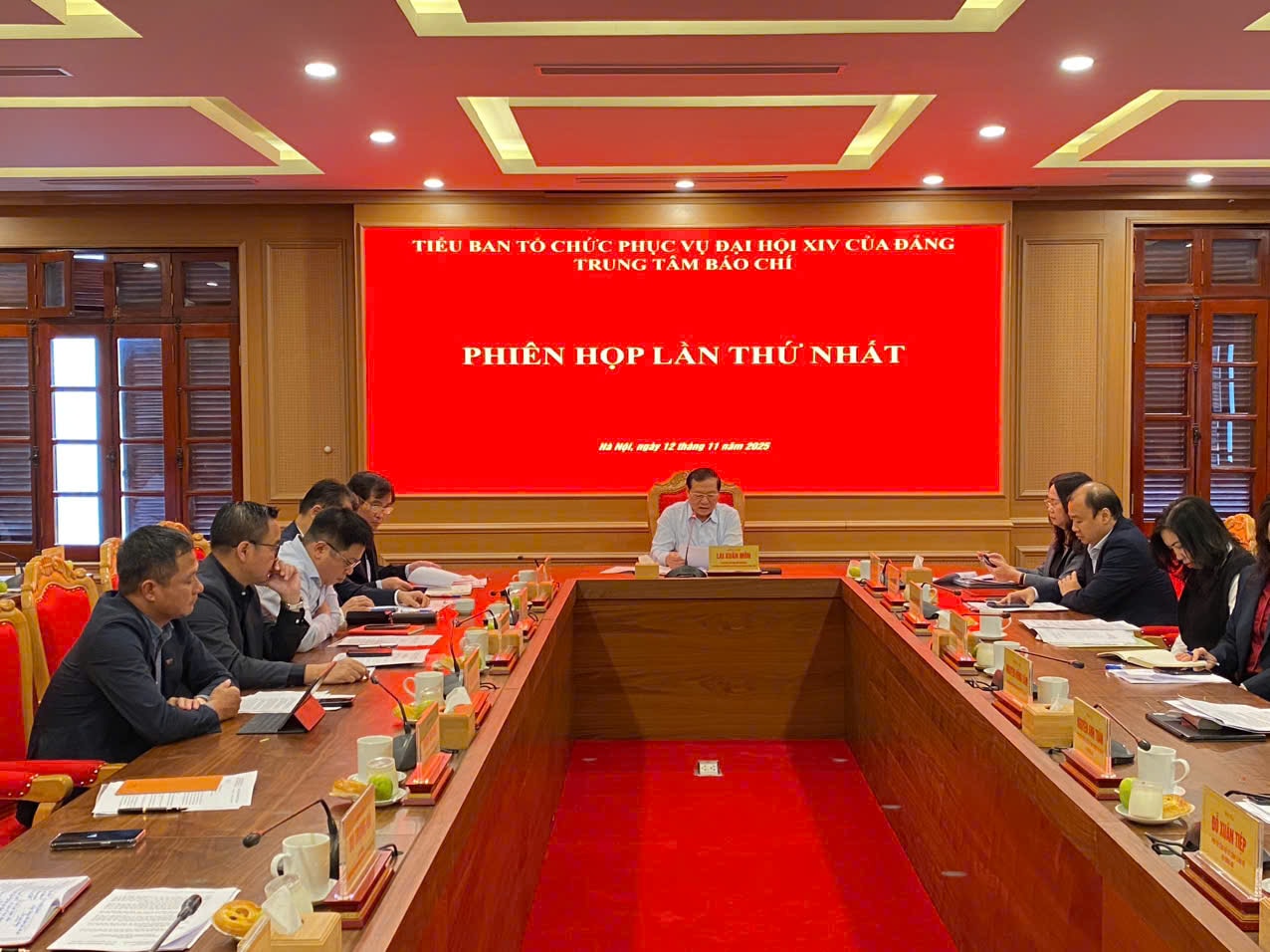 Khẩn trương chuẩn bị cho Trung tâm Báo chí phục vụ Đại hội XIV của Đảng- Ảnh 2.