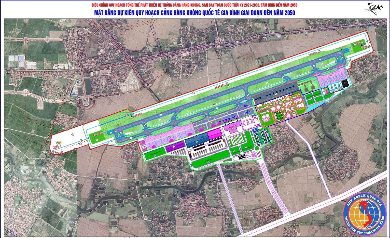 Quy hoạch dự án sân bay Gia Bình