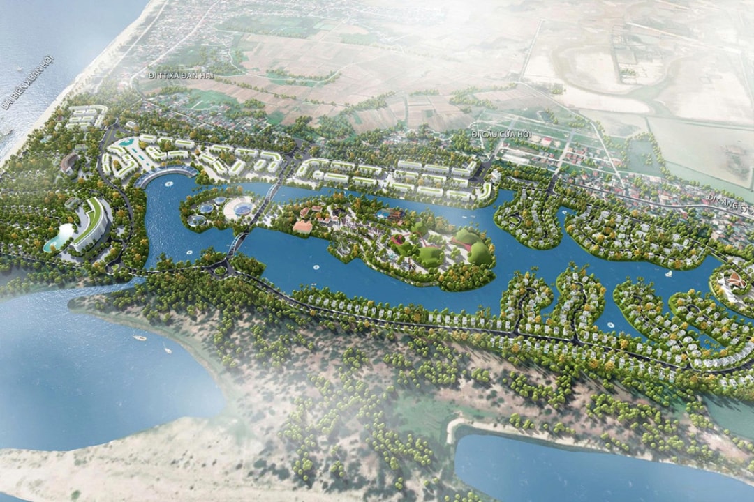 Mô phỏng Khu du lịch sinh thái biển Xuân Hội (1)