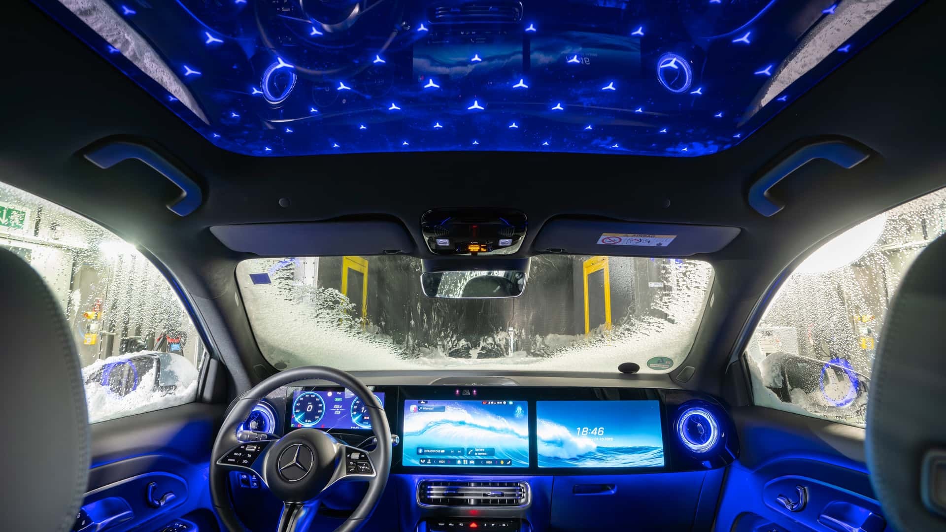 Nột thất, công nghệ bên trong Mercedes-Benz GLB 2027