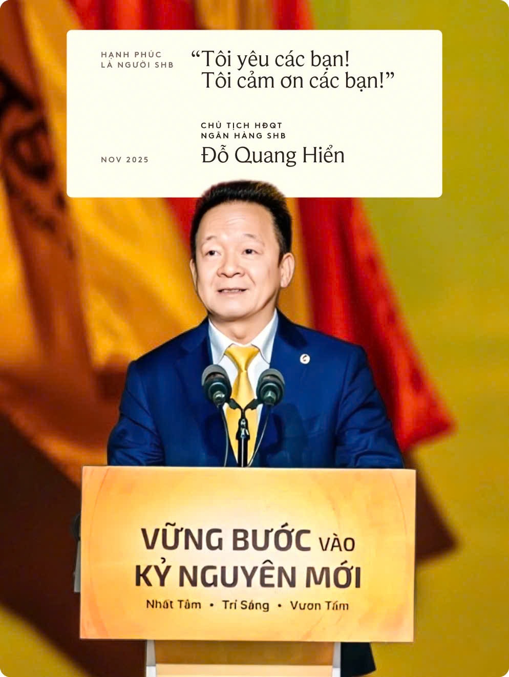 Chủ tịch SHB Dỗ Quang Hiển