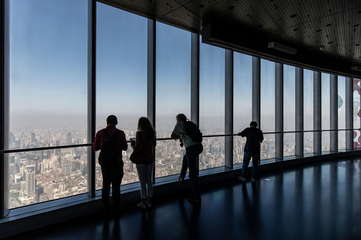 Tháp Thượng Hải ngắm toàn thành phố