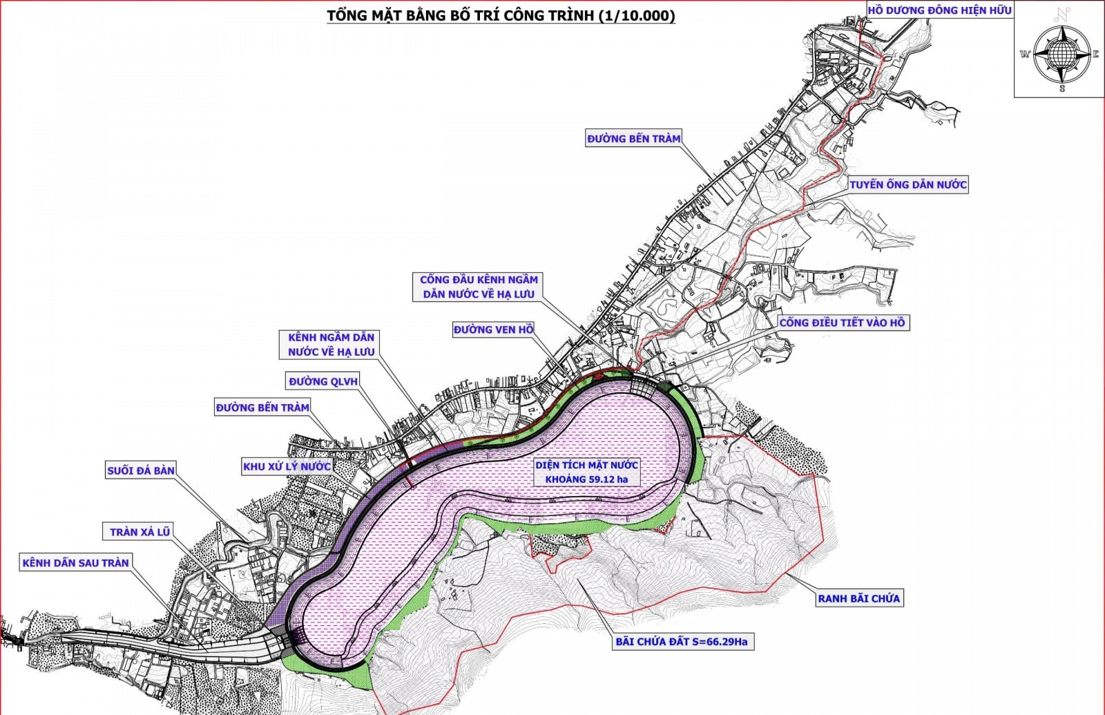 dự án hồ nước