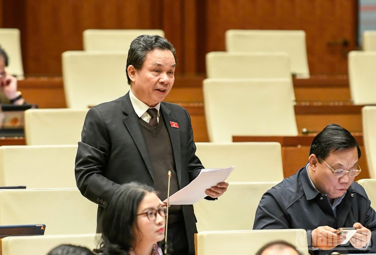 Đại biểu Hoàng Văn Cường. (Ảnh: DUY LINH) ndo_br_hoang-van-cuong-hn.jpg