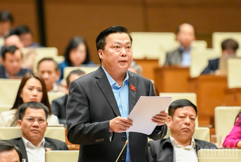Đại biểu Phạm Hùng Thắng. (Ảnh: DUY LINH) ndo_br_pham-hung-thang-ninh-binh.jpg