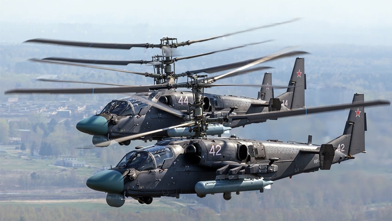 Ka-52E trang bị rất nhiều vũ khí