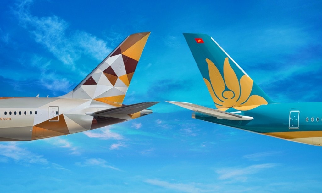 Vietnam Airlines và Etihad Airways