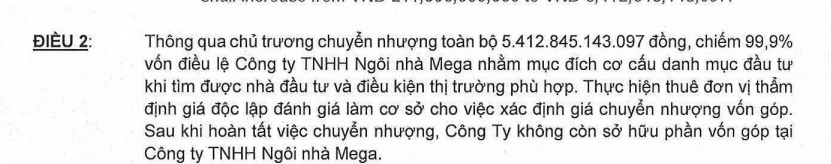 chuyển nhượng nvl