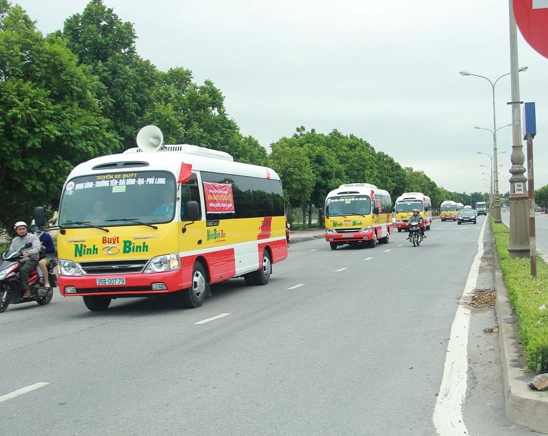 xe buýt ninh bình nam định