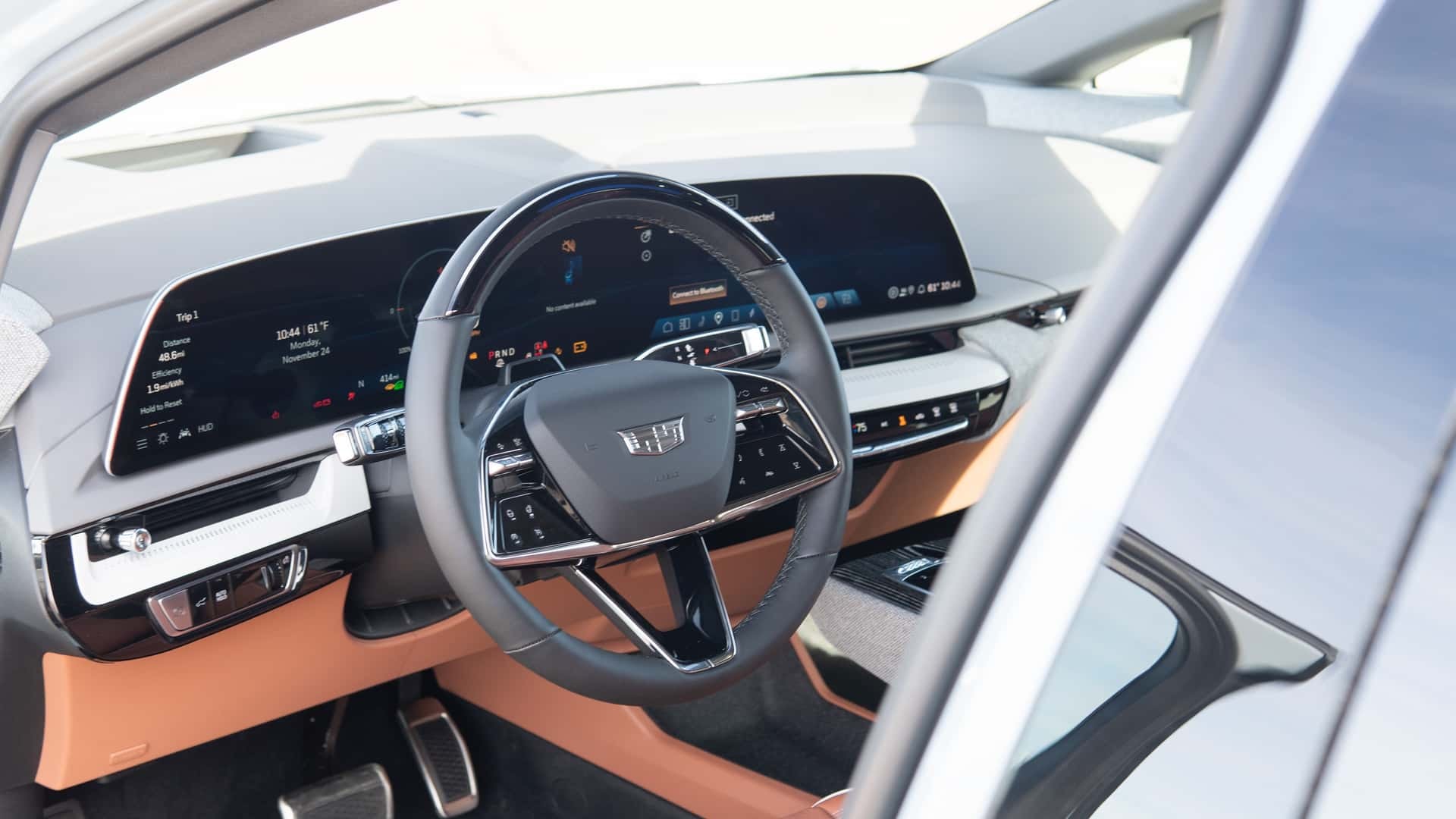 Nội thất hàng trước của Cadillac Optiq