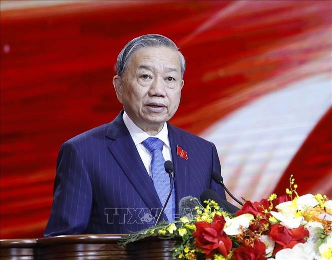 Tổng Bí thư Tô Lâm: Phát huy trí tuệ và bản lĩnh Việt Nam vững bước tiến mạnh trong kỷ nguyên phát triển mới- Ảnh 1.