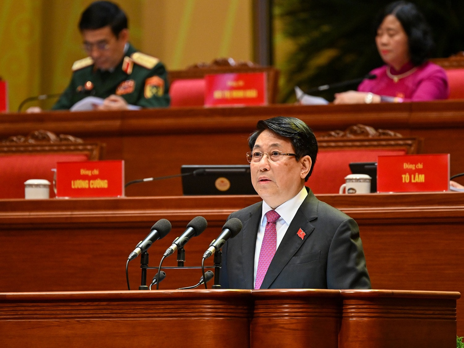 khai mạc đại hội 1