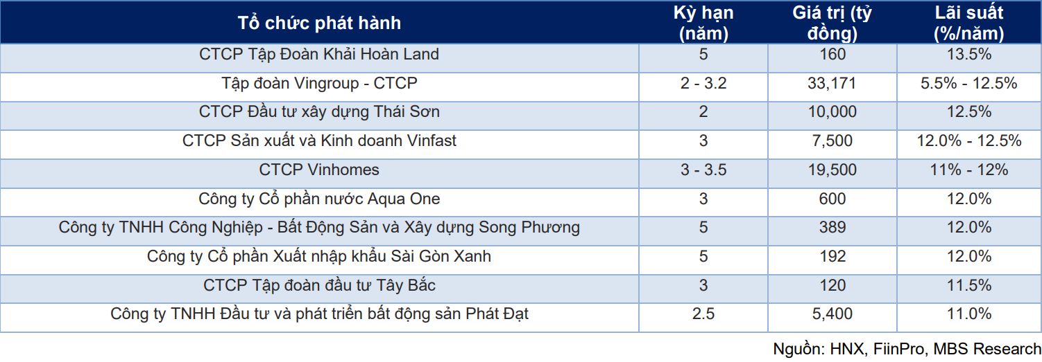 trái phiếu co nhất 
