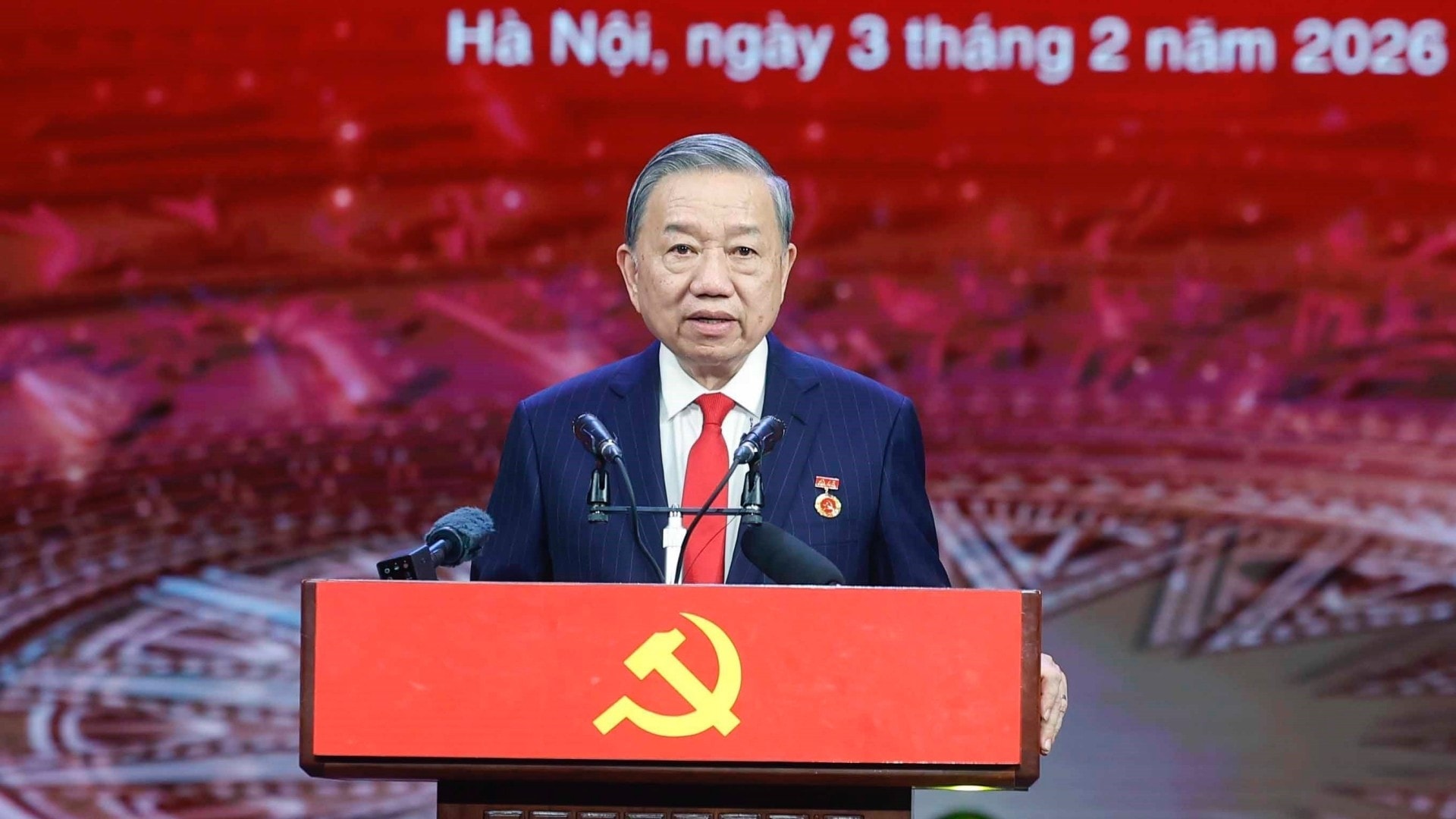 tổng bí thư tô lâm trao giải báo chí