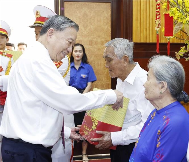 Tổng Bí thư Tô Lâm chúc Tết Đảng bộ, chính quyền, nhân dân Tây Ninh- Ảnh 2. Tổng Bí thư Tô Lâm chúc Tết Đảng bộ, chính quyền, nhân dân Tây Ninh- Ảnh 2.