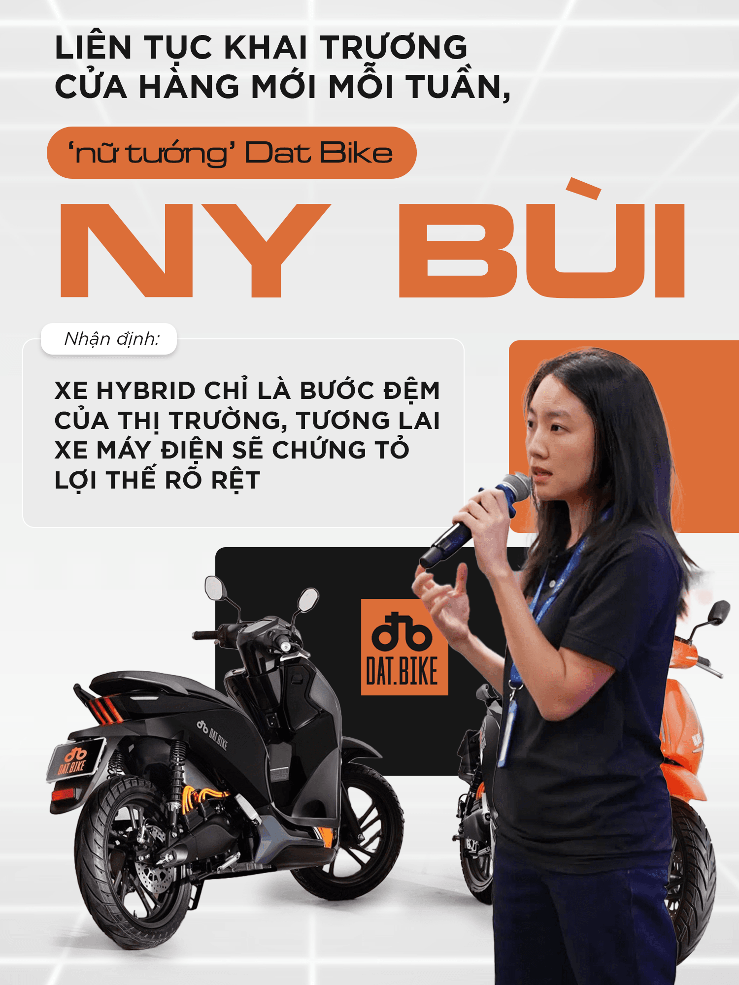 Liên tục khai trương cửa hàng mới mỗi tuần, ‘nữ tướng’ Dat Bike Ny Bùi ...