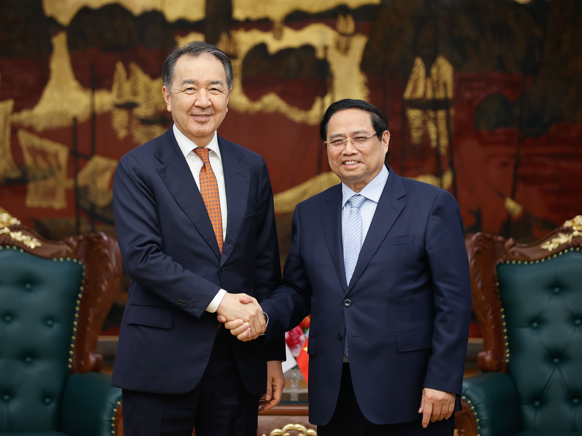 Thủ tướng Phạm Minh Chính tiếp Chủ tịch Hội đồng Ủy ban Kinh tế Á-Âu- Ảnh 1.