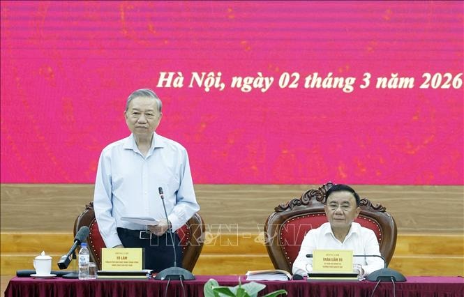 Tổng Bí thư Tô Lâm: Hoàn thiện 'bản thiết kế tổng thể' cho mô hình tăng trưởng kinh tế của Việt Nam đến năm 2045- Ảnh 2.