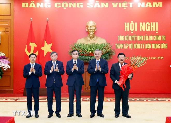 Tổng Bí thư Tô Lâm chủ trì Hội nghị công bố thành lập Hội đồng Lý luận Trung ương nhiệm kỳ 2026-2031- Ảnh 2.