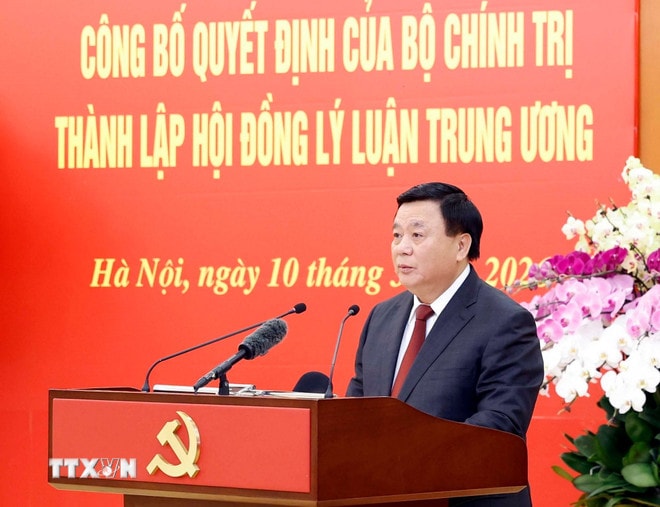 Tổng Bí thư Tô Lâm chủ trì Hội nghị công bố thành lập Hội đồng Lý luận Trung ương nhiệm kỳ 2026-2031- Ảnh 3.