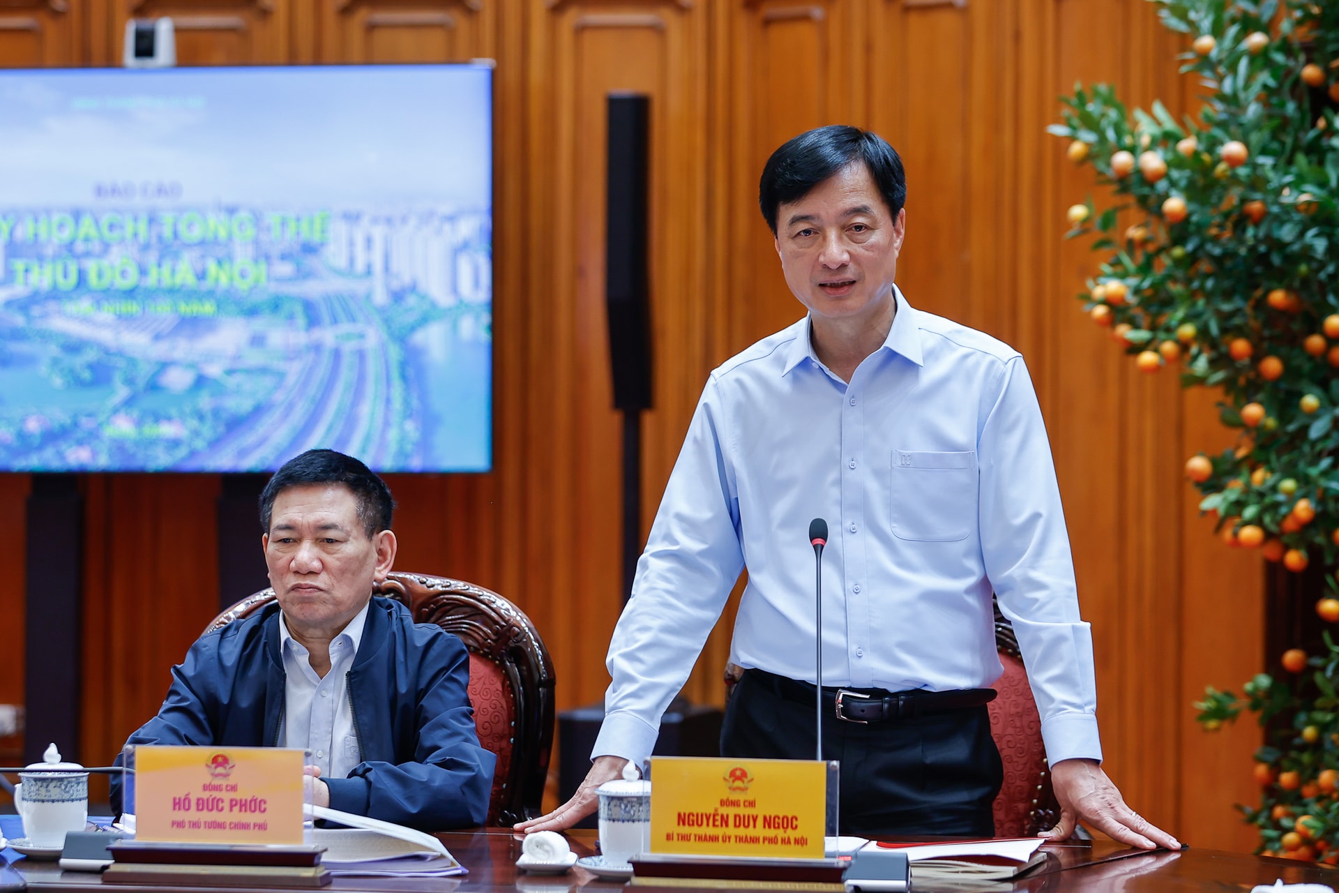 Thường trực Chính phủ làm việc với Hà Nội về Quy hoạch tổng thể Thủ đô tầm nhìn 100 năm- Ảnh 3.