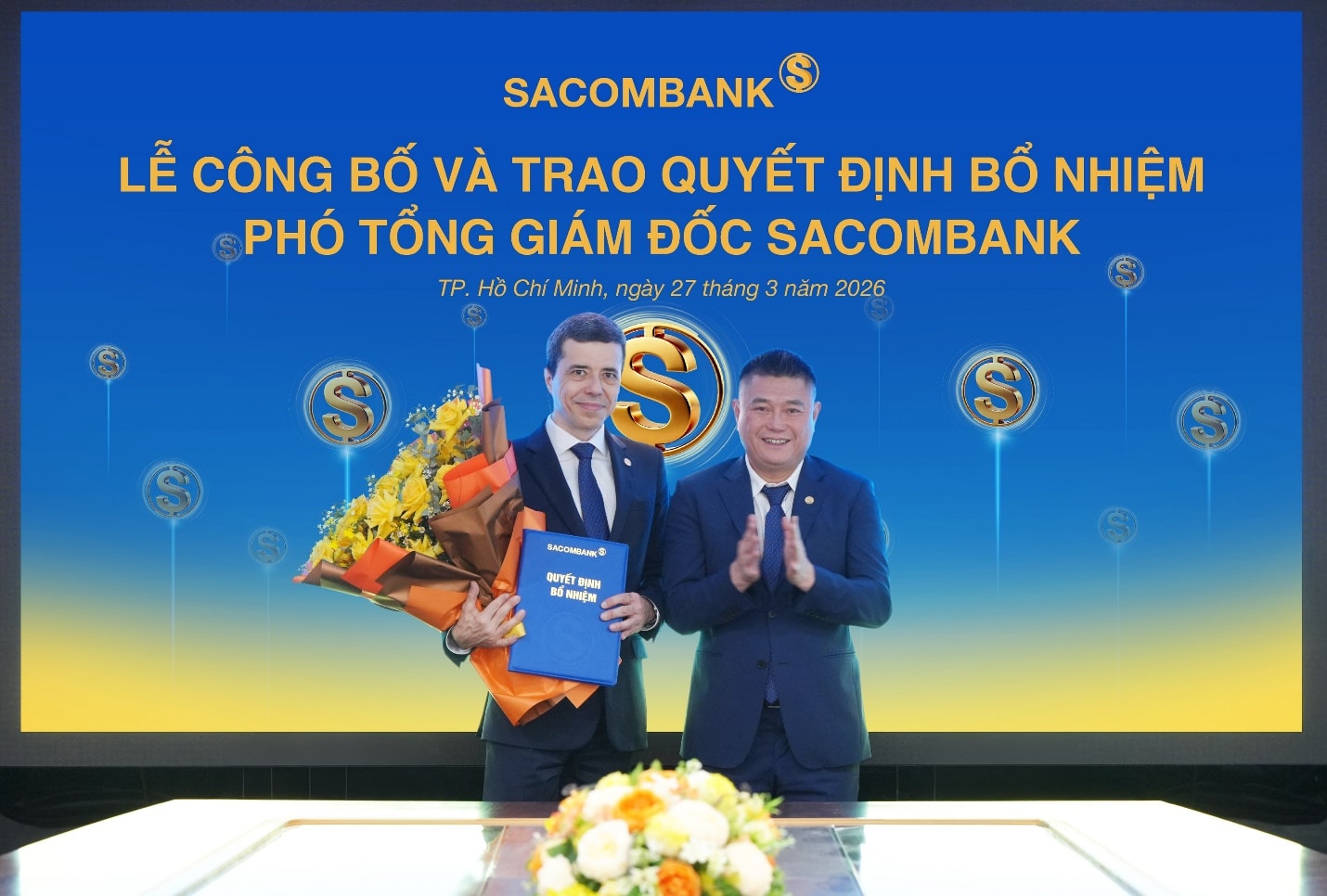 sacombank lãnh đạo