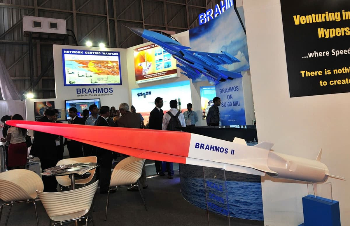 BrahMos-II tại triển l&atilde;m