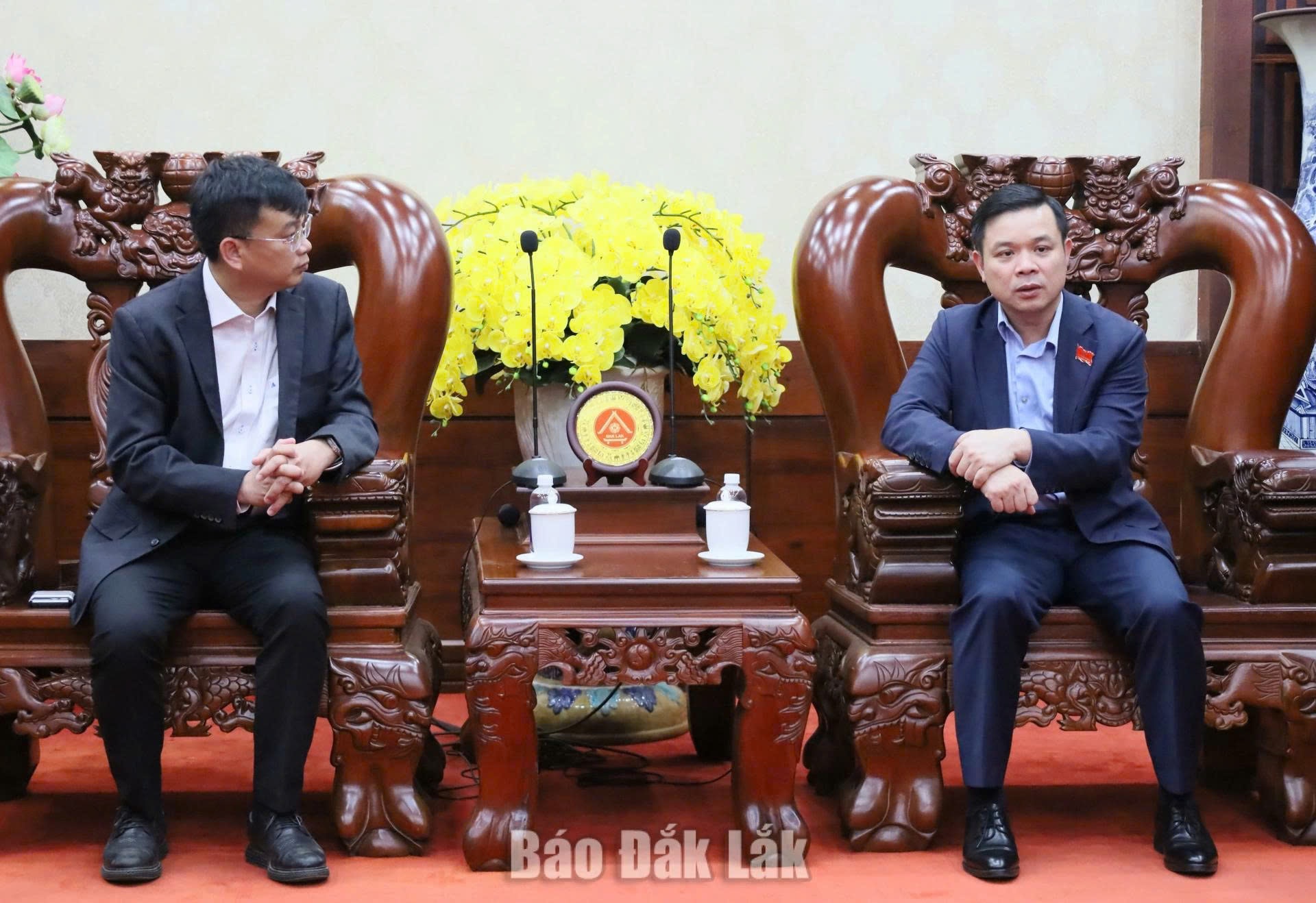 Lãnh đạo tỉnh làm việc cùng Tập đoàn Bin Corporation