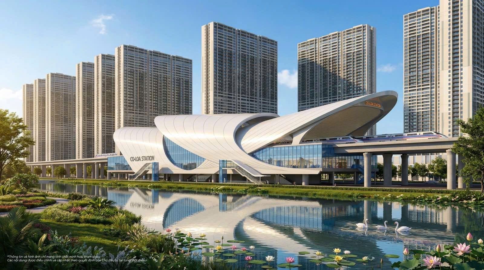 ga cổ loa đường sắt cao tốc