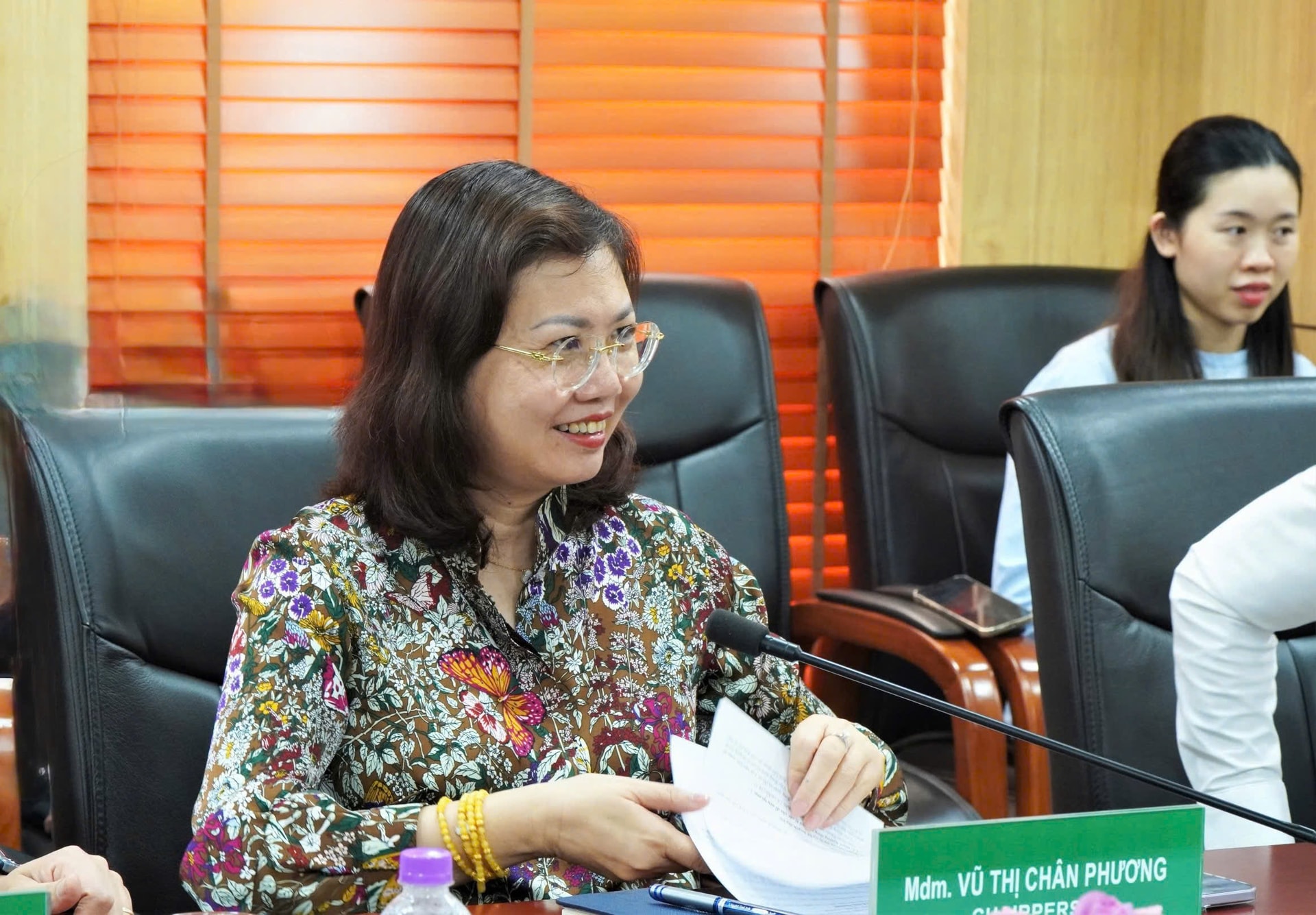 Chu tich UBCKNN phat bieu