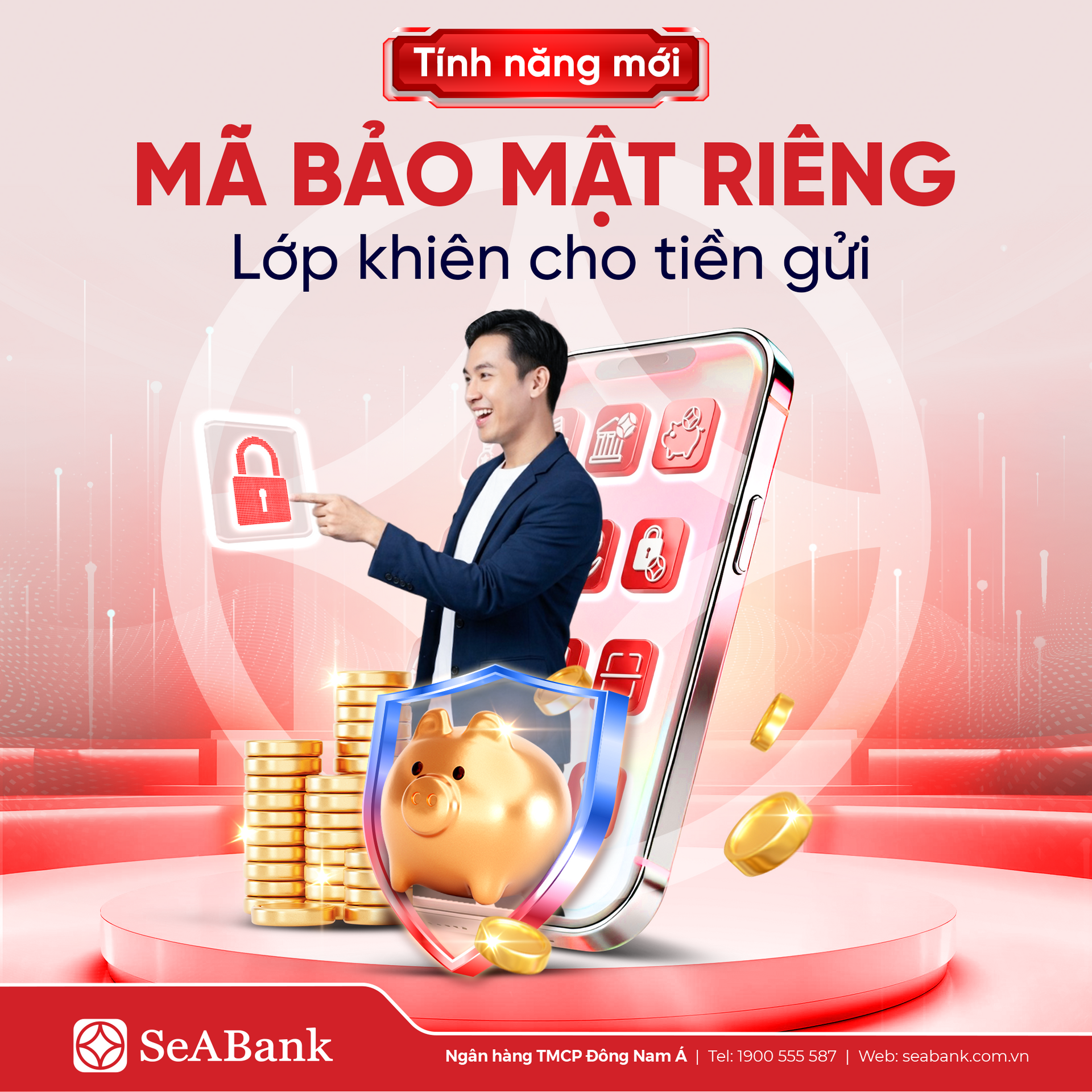 Mã bảo mật mang đến sự an tâm, tiện lợi cho khách hàng