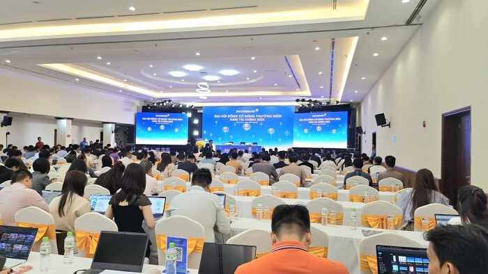 Toàn cảnh đại hội đồng cổ đông thường niên của Sacombank