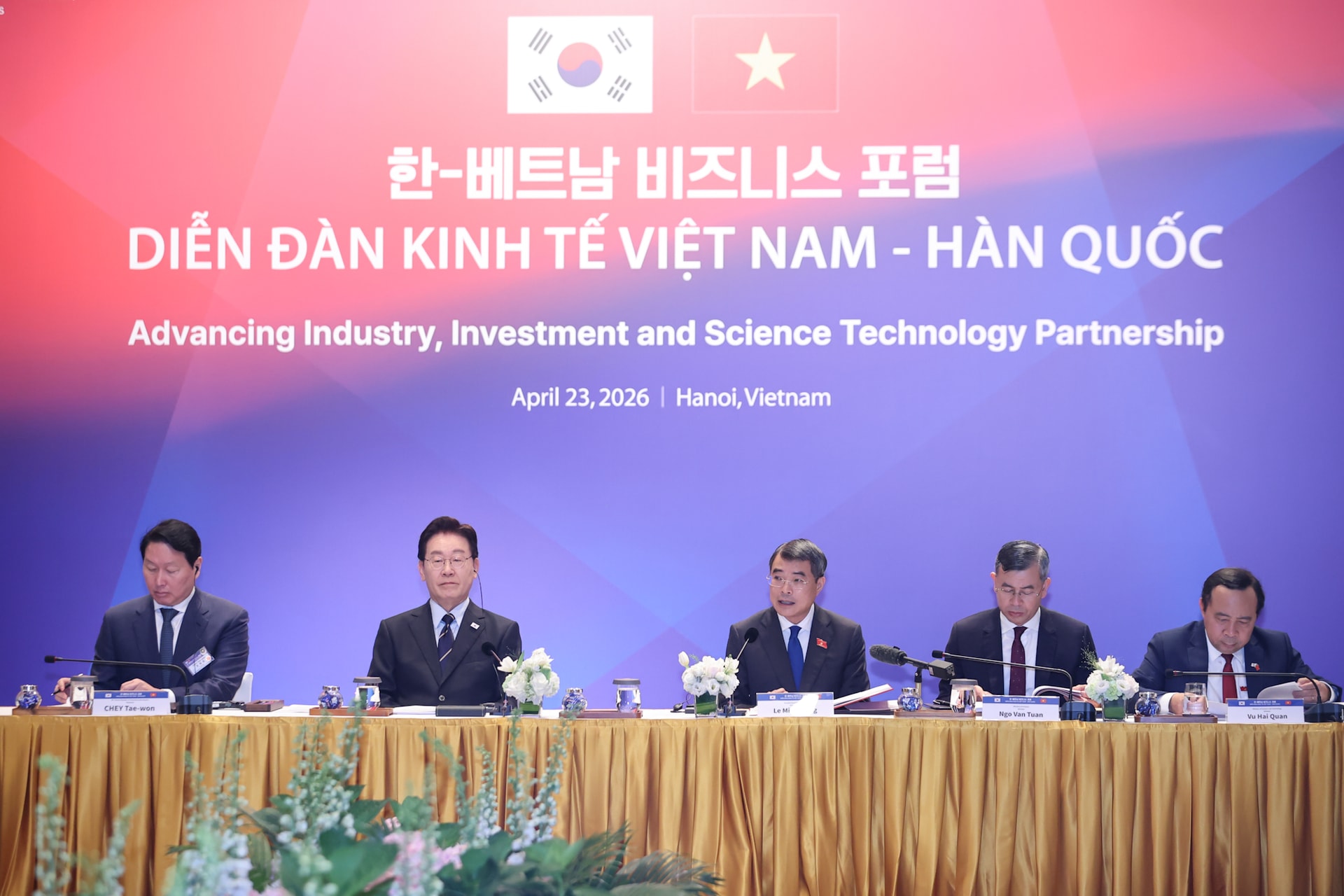 Thủ tướng Lê Minh Hưng: Nâng hợp tác Việt Nam -Hàn Quốc từ đối tác kinh tế-đầu tư sang đối tác cùng kiến tạo tương lai- Ảnh 3.