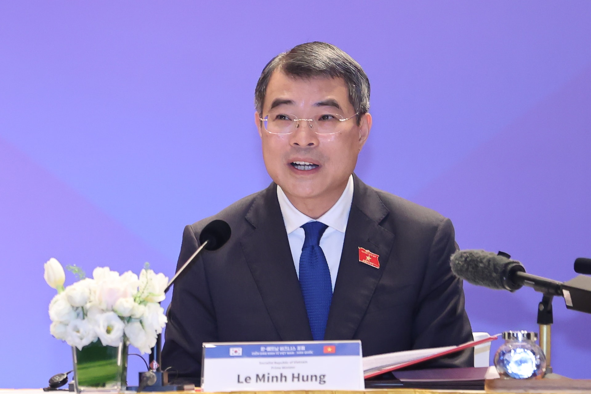 Thủ tướng Lê Minh Hưng: Nâng hợp tác Việt Nam -Hàn Quốc từ đối tác kinh tế-đầu tư sang đối tác cùng kiến tạo tương lai- Ảnh 2.