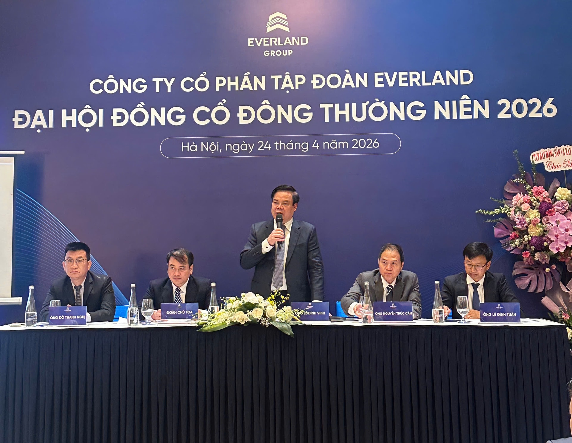 EVG tổ chức Đại hội đồng cổ đông thường niên với sự tham dự của đại diện 7.018 cổ đông