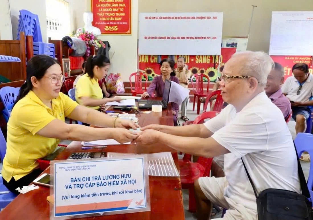 Chi trả lương hưu