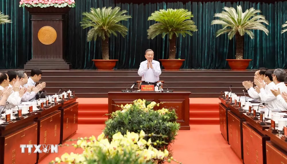 Tổng Bí thư, Chủ tịch nước Tô Lâm: TPHCM phải đi đầu, biến các nghị quyết chiến lược thành thực tiễn sống động- Ảnh 5.