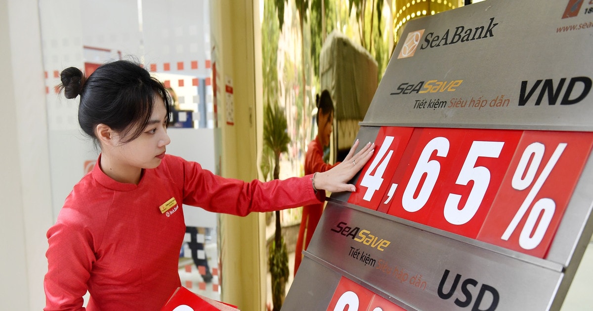 Lãi suất ngân hàng hôm nay