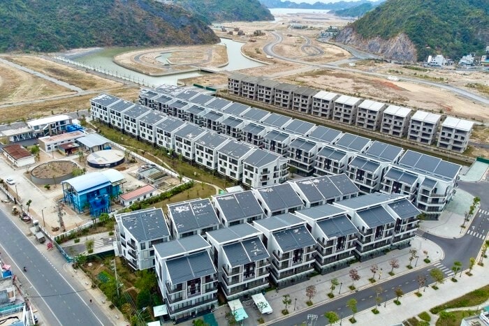 Nhiều dự án bất động sản của Vinaconex nằm trong kế hoạch thanh tra năm 2026 của Thanh tra Chính phủ. Ảnh: Một góc dự án Cát Bà Amatina.