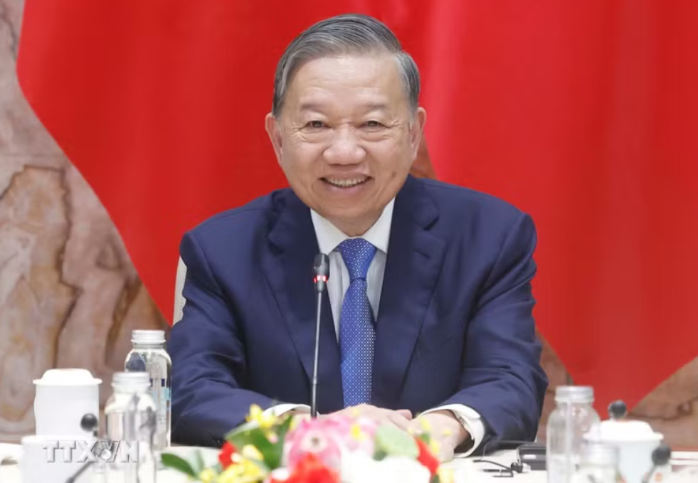 Tổng Bí thư, Chủ tịch nước Tô Lâm điện đàm trực tuyến với Tổng thống Thụy Sĩ- Ảnh 1.