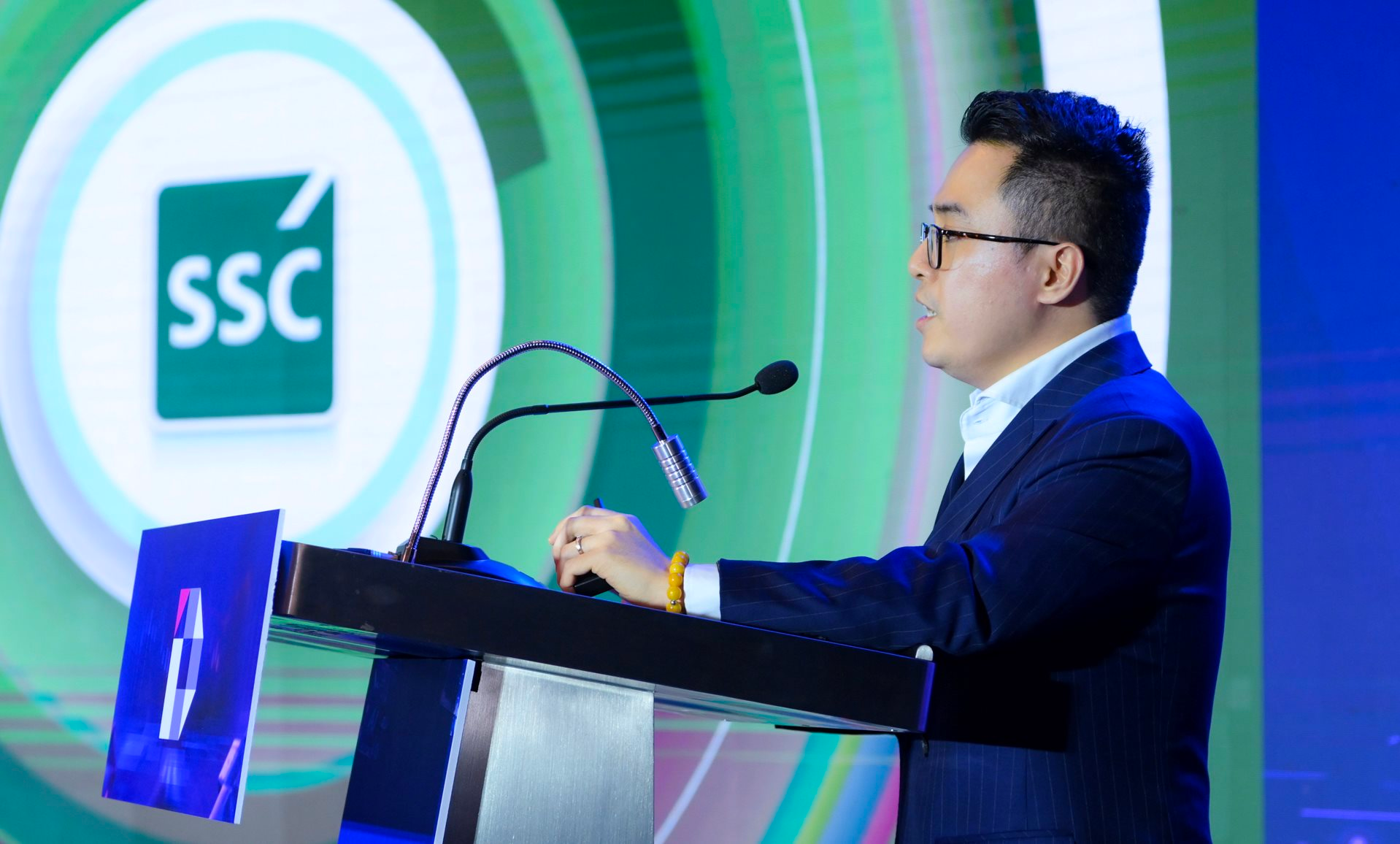 Ông Tô Trần Hòa, Phó Trưởng ban Thường trực Ban Quản lý thị trường giao dịch tài sản mã hóa (UBCKNN) phát biểu tại Diễn đàn Digital Trust in Finance 2026