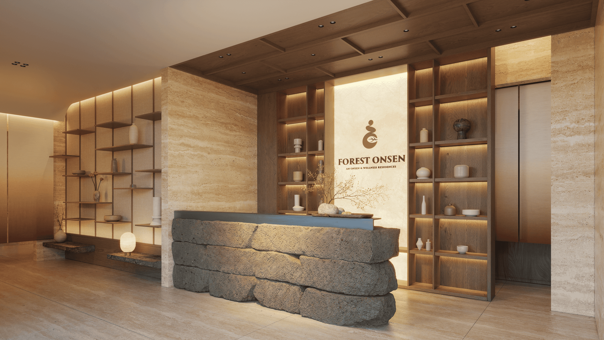 Khám phá các dòng khoáng tại Forest onsen – Tổ hợp onsen trị liệu của ...