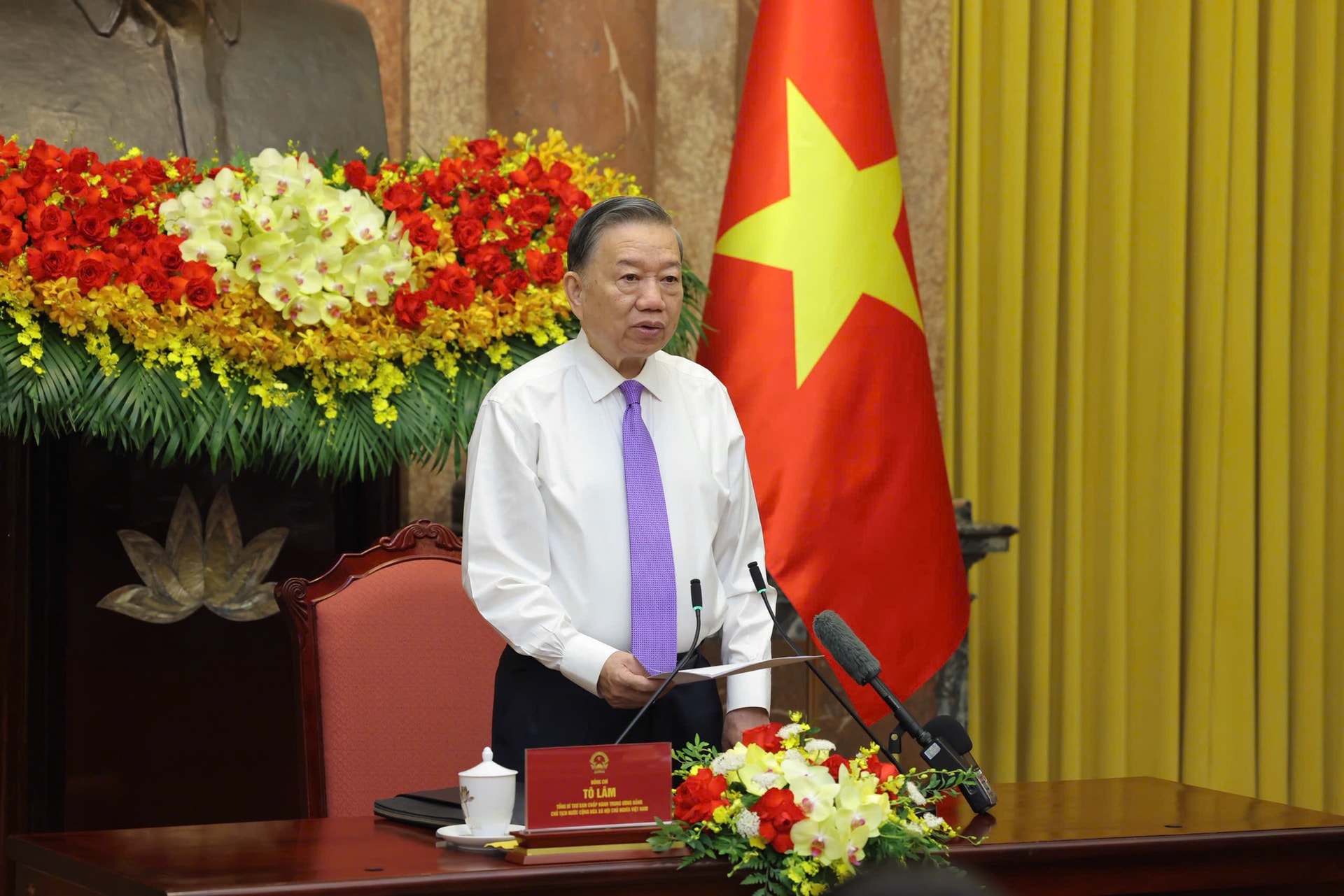 tổng bí thư chủ tịch nước tô lâm phát biểu, Tổng Bí thư, Chủ tịch nước
