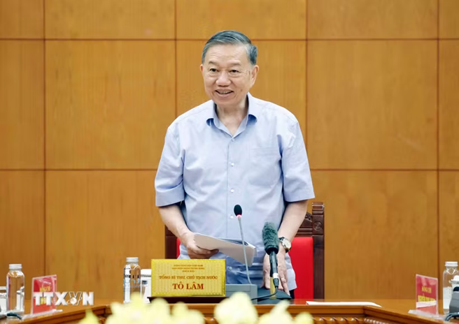 Tổng Bí thư, Chủ tịch nước Tô Lâm: Xây dựng công tác tư tưởng của Đảng hiện đại, chủ động, chuyên nghiệp, hiệu quả- Ảnh 1. Tổng Bí thư, Chủ tịch nước Tô Lâm: Xây dựng công tác tư tưởng của Đảng hiện đại, chủ động, chuyên nghiệp, hiệu quả- Ảnh 1.