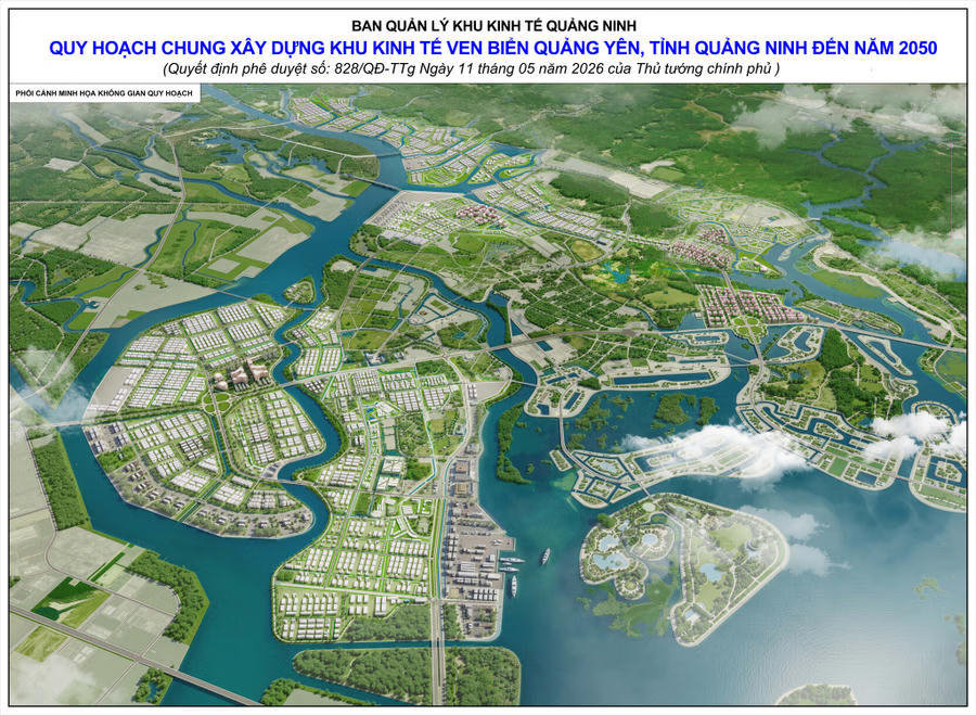 Quy hoạch chung xây dựng KKT ven biển Quảng Yên đến năm 2050