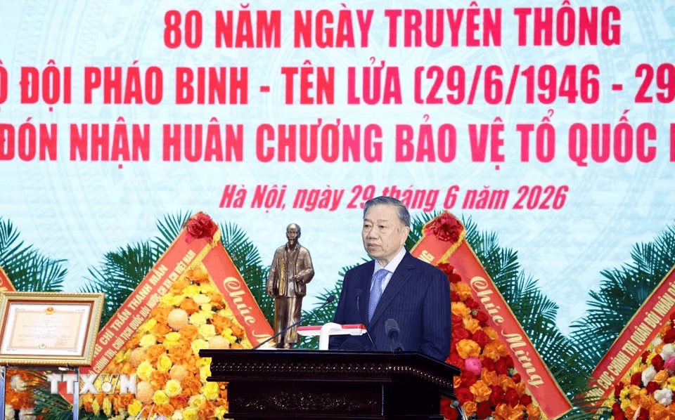 Tổng Bí thư, Chủ tịch nước Tô Lâm: Xây dựng lực lượng Pháo binh - Tên lửa hiện đại, đủ sức hoàn thành nhiệm vụ trong điều kiện mới- Ảnh 1.