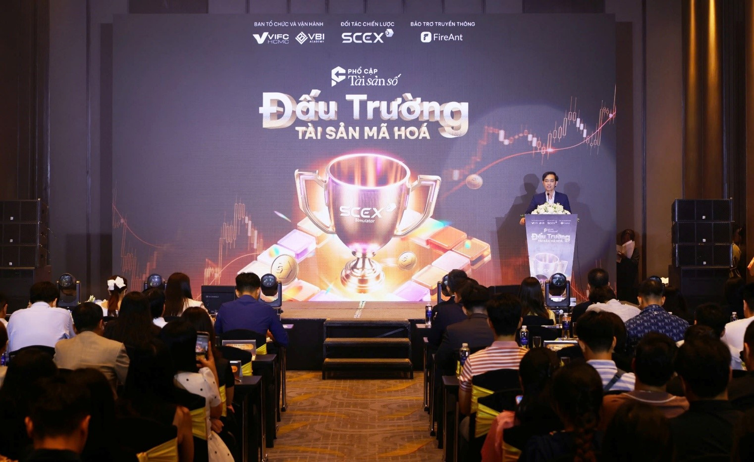 Ông Nguyễn Hữu Huân - Phó chủ tịch VIFC - HCMC chia sẻ tại chương trình “Phổ cập Tài sản số 2026”