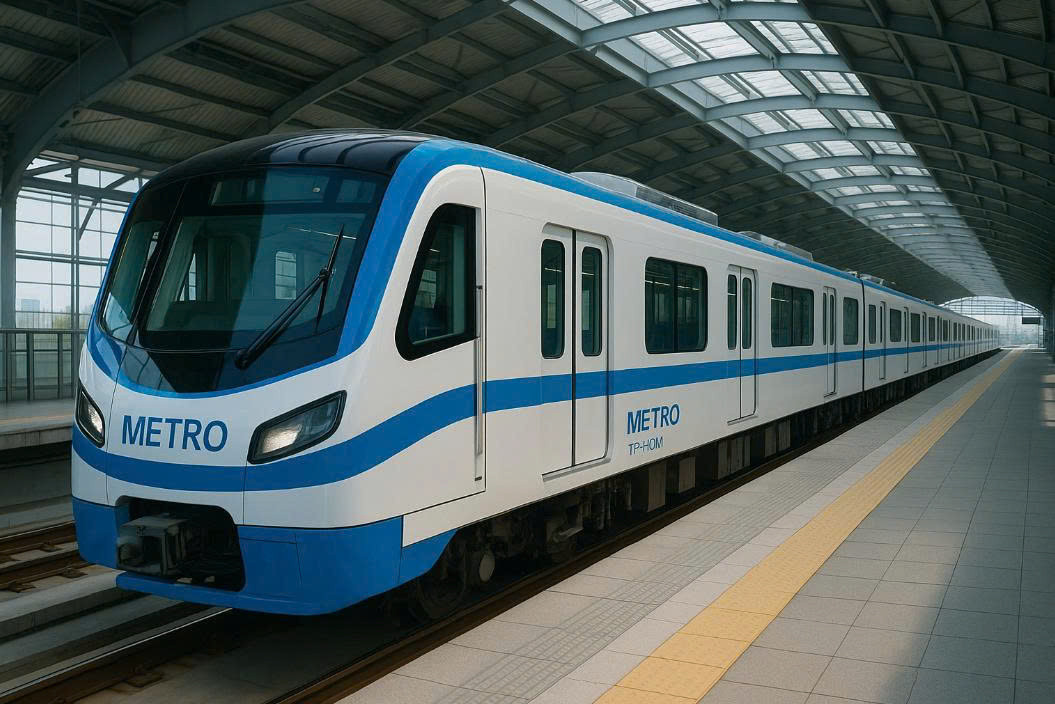 Vinhomes - VinSpeed làm tổng thầu EPC cho 5 tuyến metro Hà Nội (Ảnh minh họa)