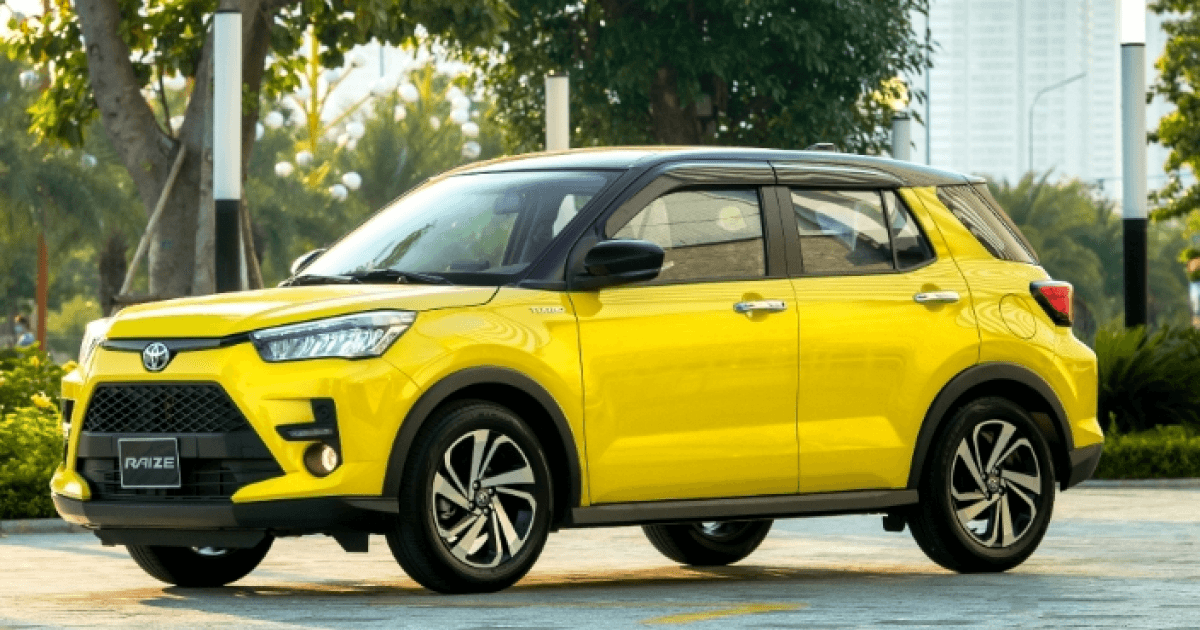Giá xe Toyota Raize mới nhất ngày 27/2: Rộng rãi, giá rẻ, nhiều “đồ chơi”